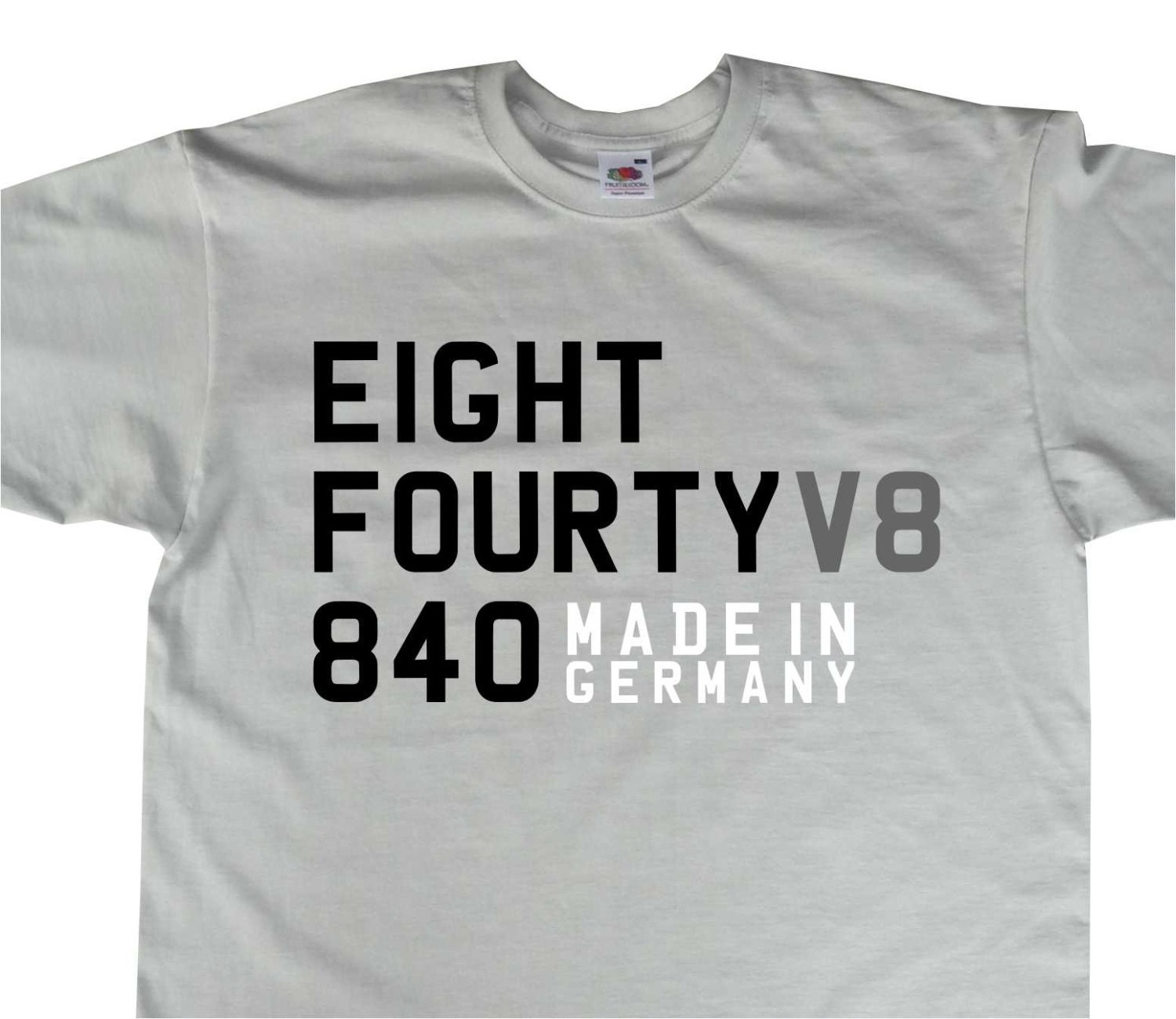 Image of E31 8 Series 8Er 840I 840Ci Eight Fourty V8 Made in Germany T-Shirt Bc239 Bmw Inspired