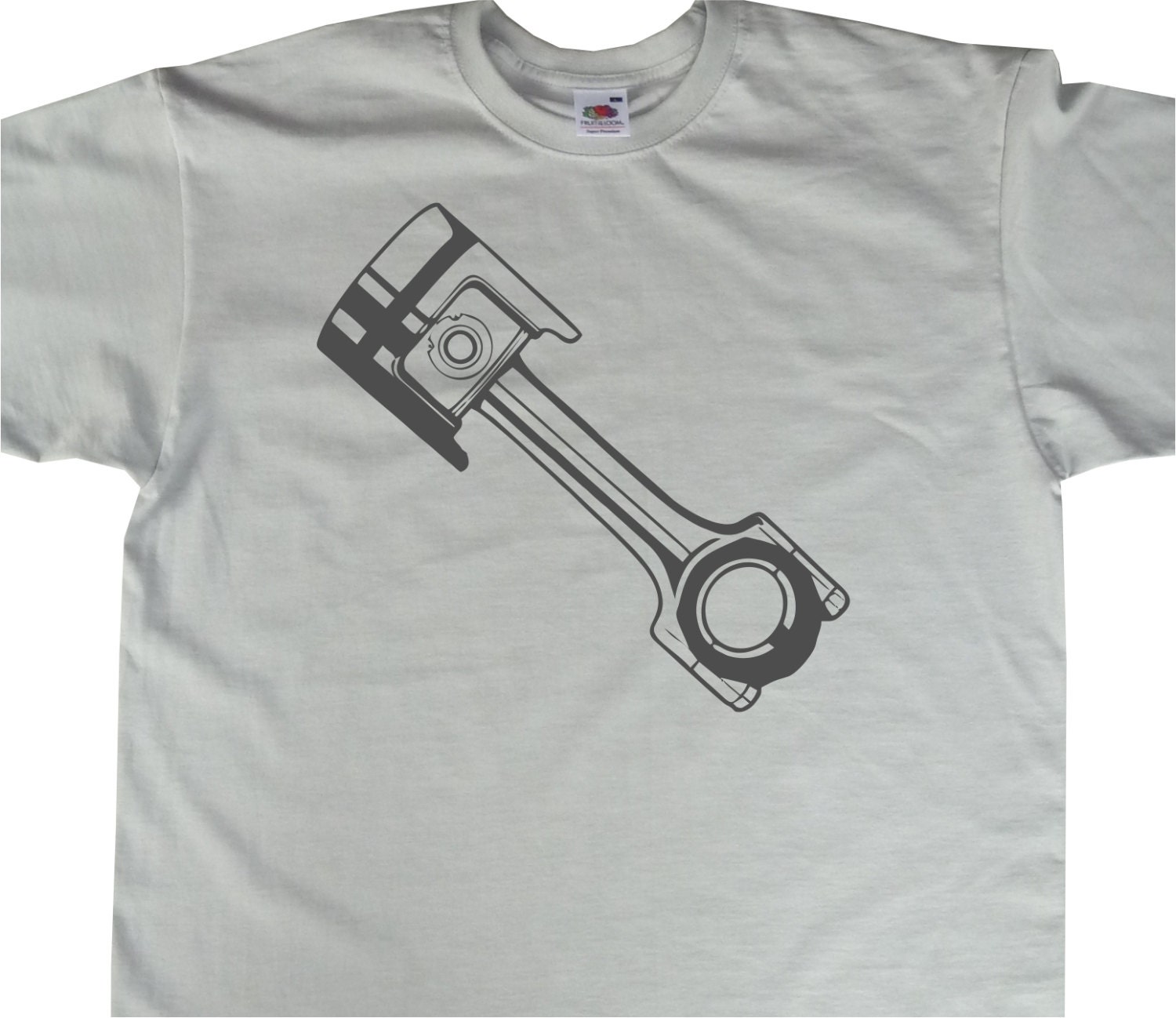 Image of Piston T-Shirt Petrol Gear Head Car Enthusiast Tshirt Bc367 Various Colours