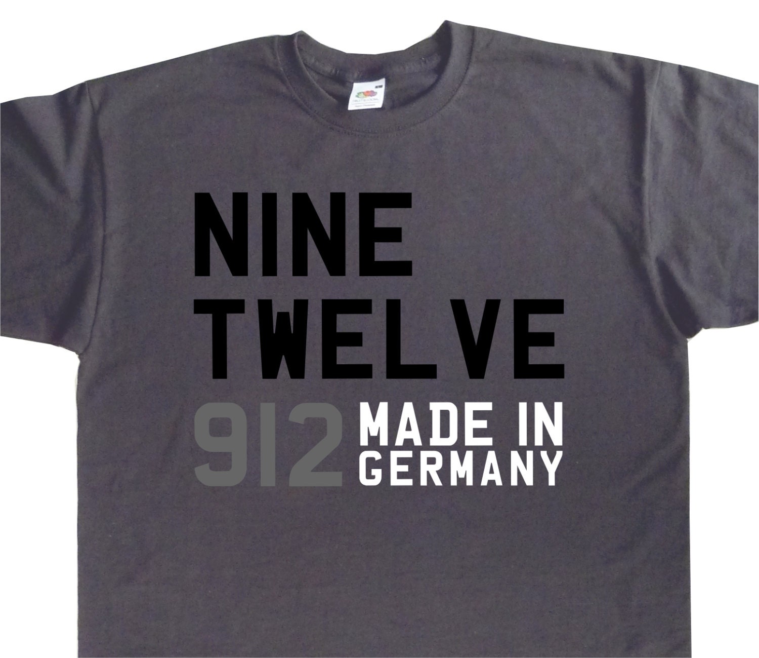 Image of 912 Nine Twelve Made in Germany T-Shirt Porsche Inspired Bc332