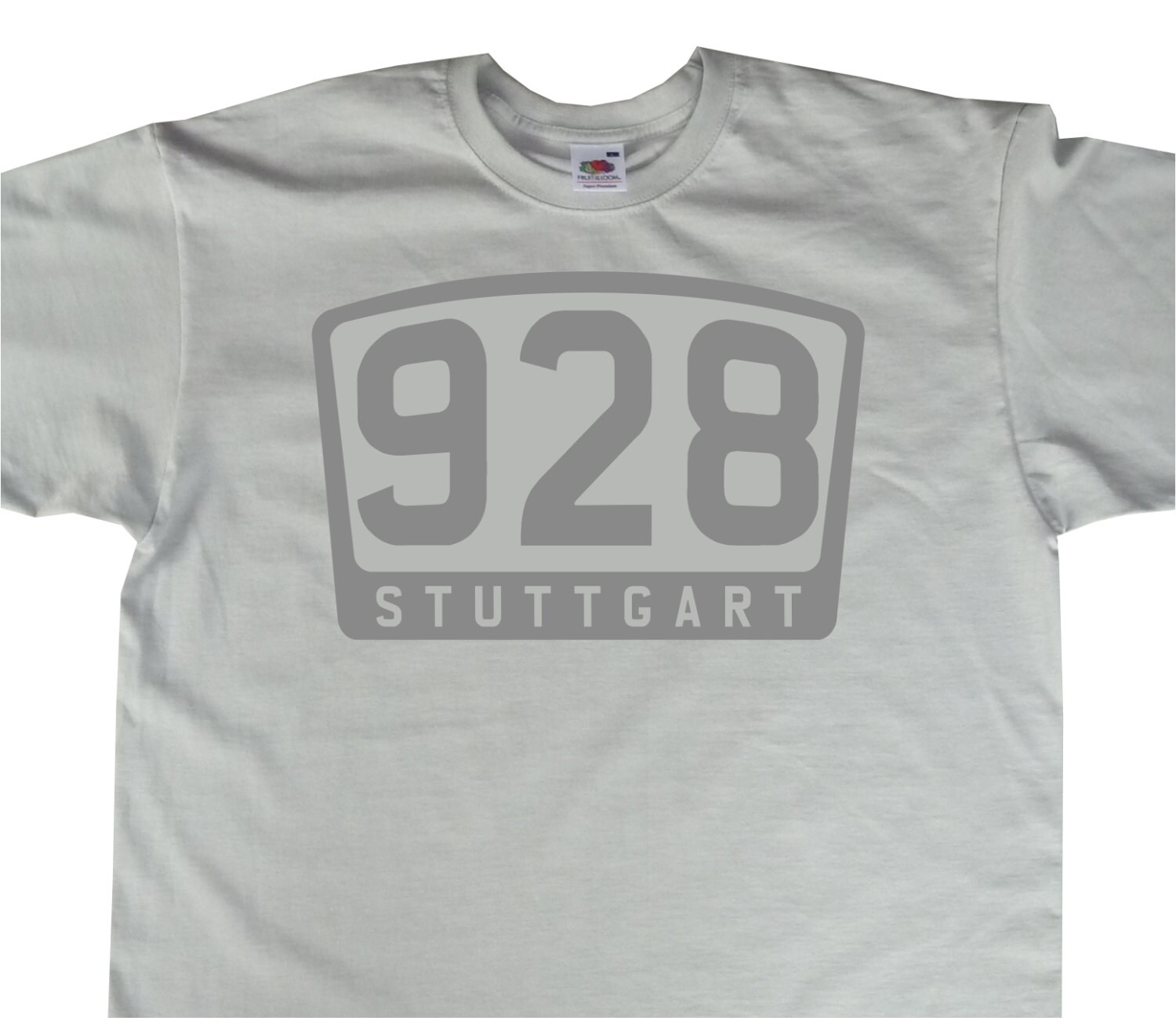 Image of Porsche Inspired 928 Stuttgart Emblem T-Shirt Bc343