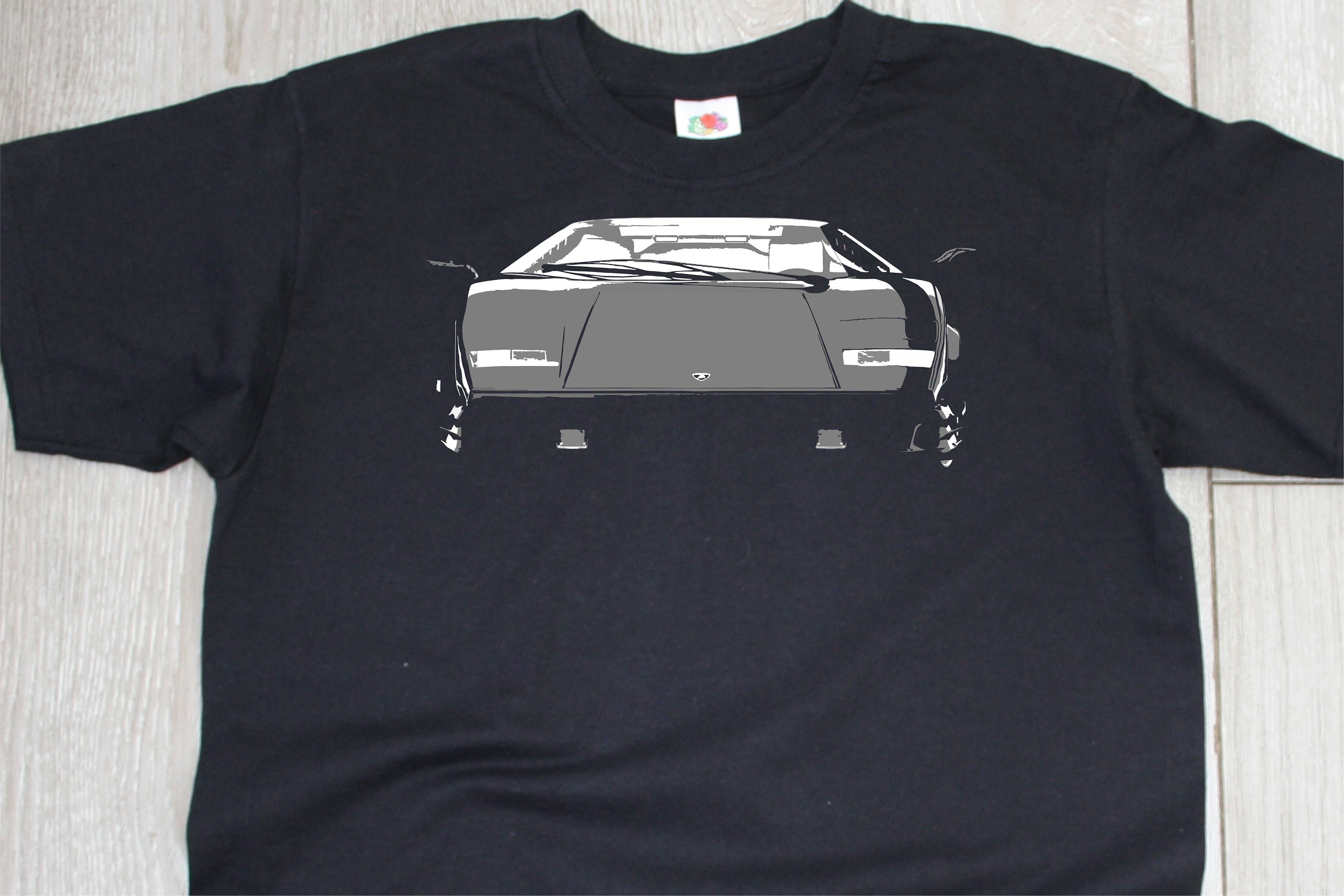 Image of Countach Lambo Tshirt Lamborghini Enthusiast Inspired Ta2058