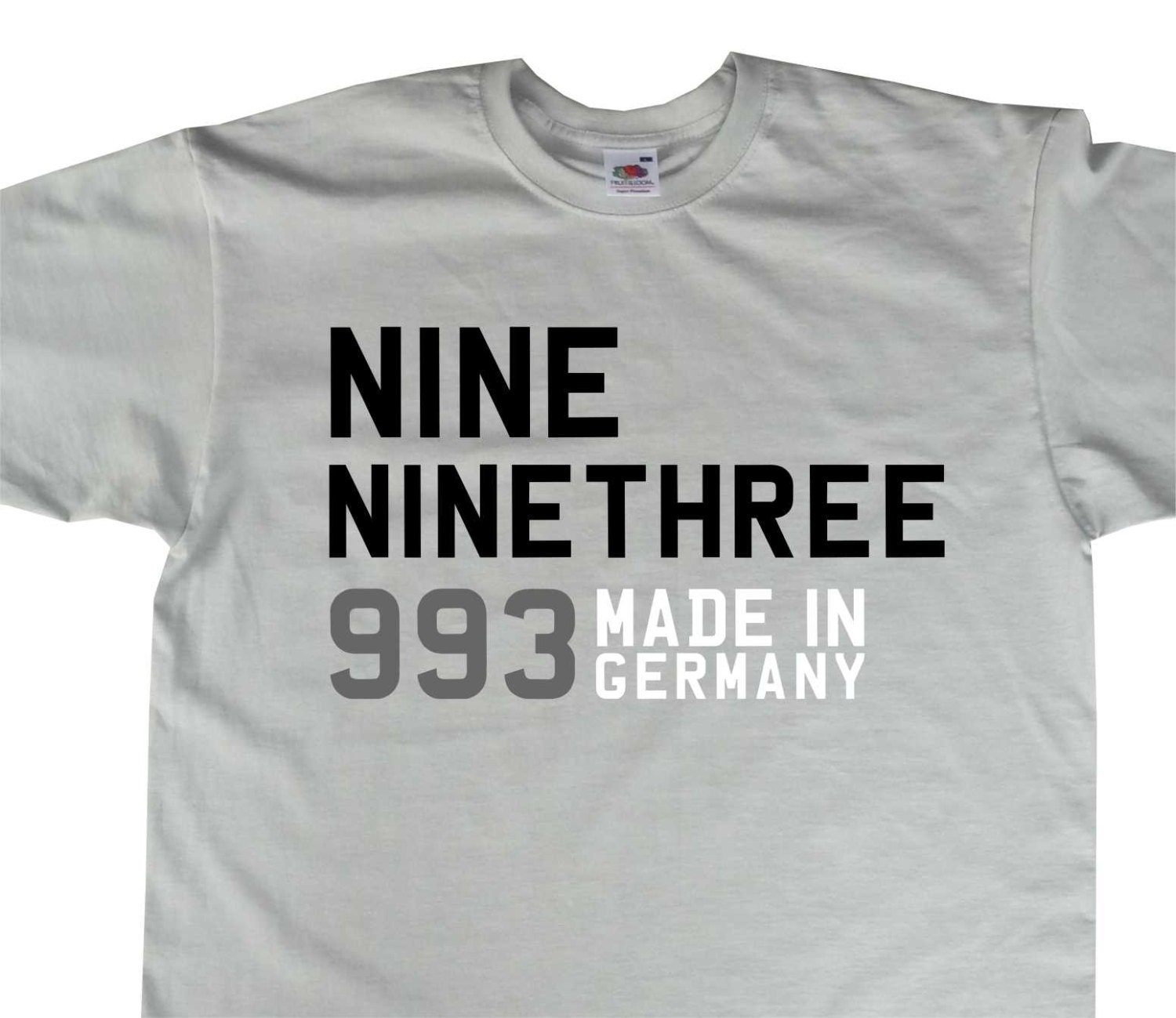 Image of 911 993 Nine Three Made in Germany T-Shirt Porsche Inspired Bc246