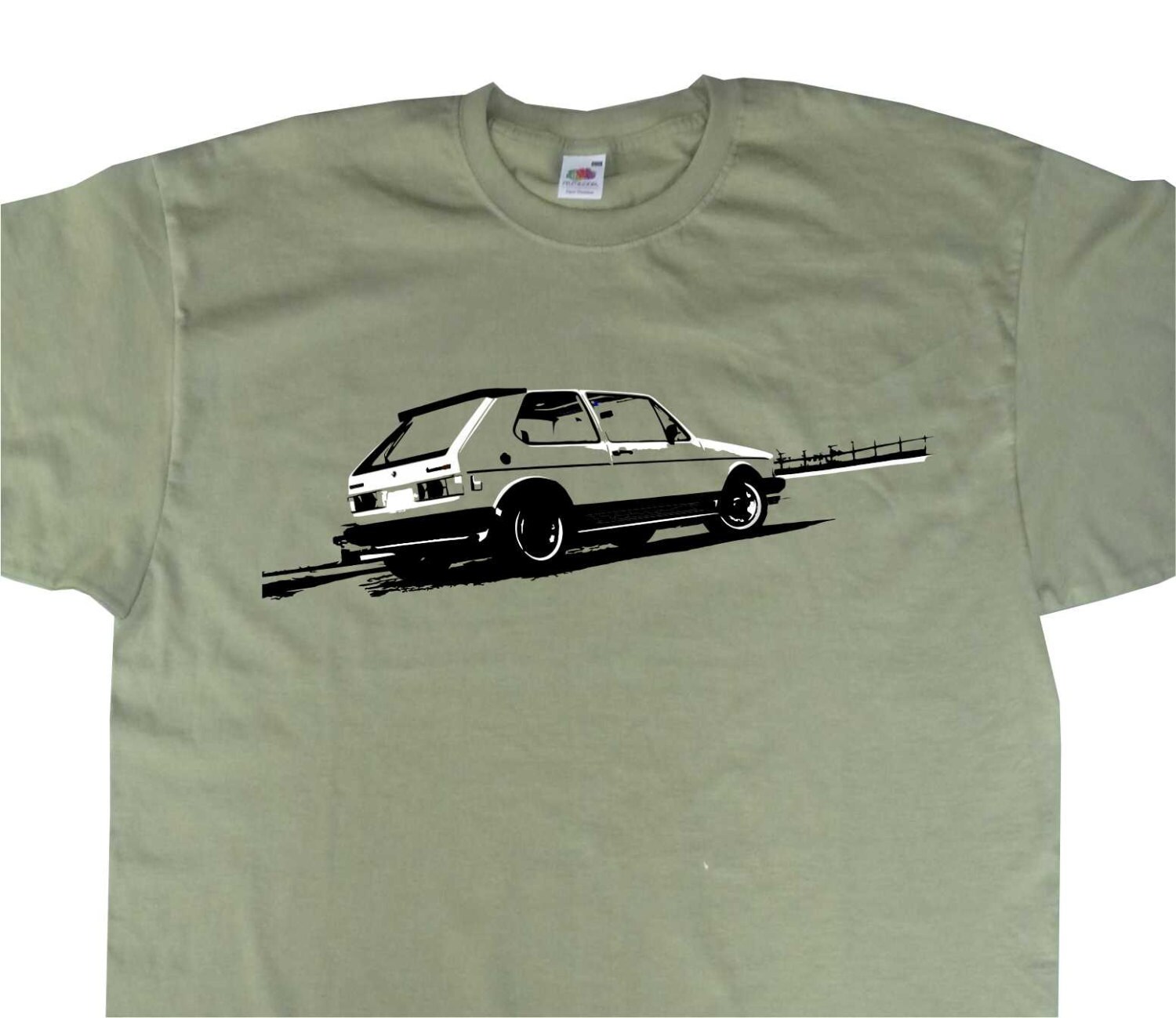 Image of Classic Mk1 Mki Golf Rabbit Gti T-Shirt Inspired Bc210 Various Colours