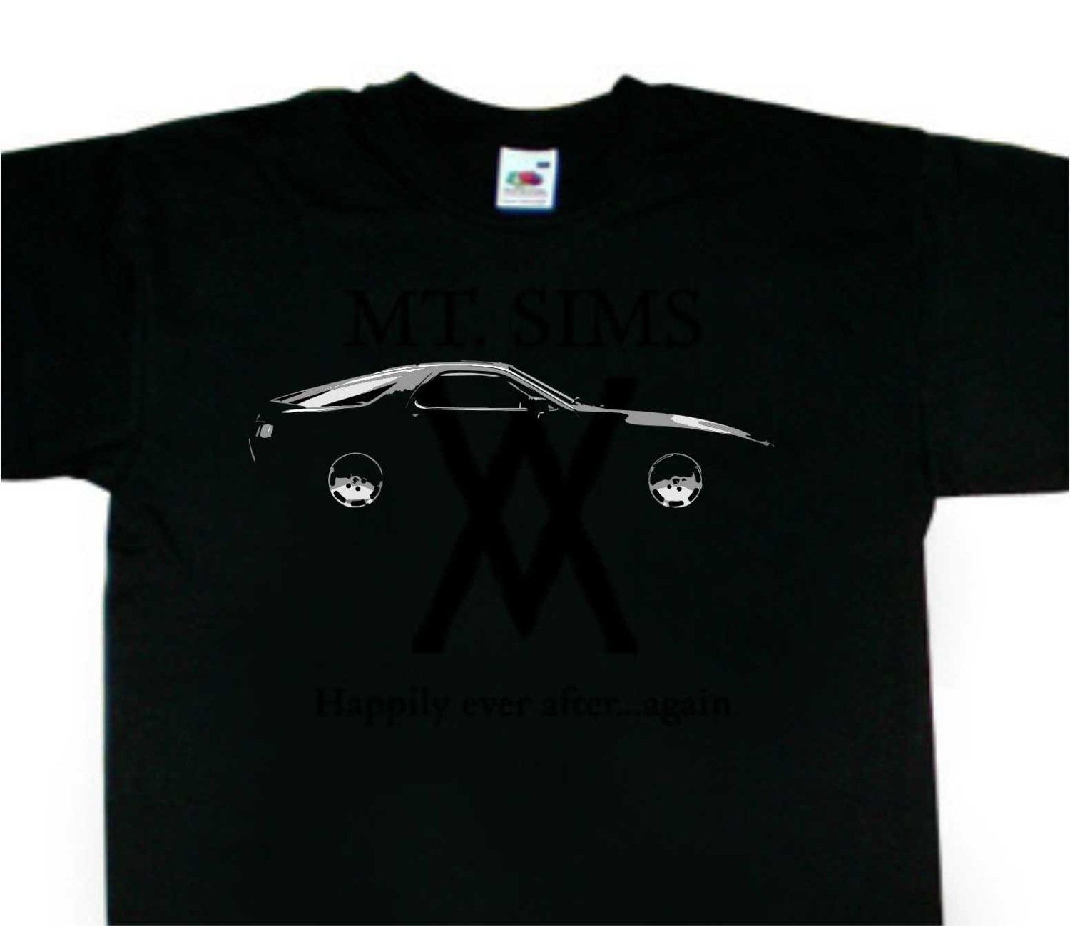 Image of 928 S S2 S3 S4 Gts Gt Silhouette T-Shirt Porsche Inspired Bc230 Various Colours