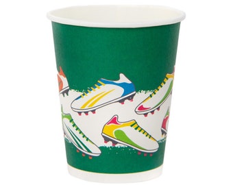 Soccer Birthday Cups 8ct - Soccer Party Decorations Soccer Birthday Supplies Soccer Party Cups Sports Party Cups Sports Birthday Decorations