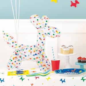 Balloon Dog Centerpiece - Balloon Dog Party Decorations, Balloon Dog Birthday Supplies, Dog Party Supplies, Balloon Decorations, Table Decor