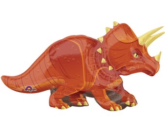 Globo de dinosaurio de 42" - Cumpleaños de dinosaurio, fiesta de dinosaurios, baby shower de dinosaurios, fiesta de dinosaurios, globo de fiesta, primer cumpleaños, globo de cumpleaños