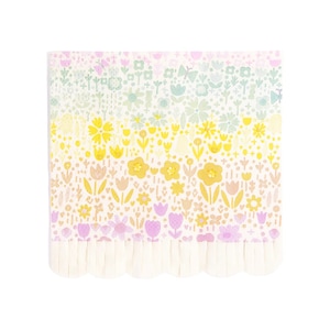 Pastel Floral Napkins, Paper Napkins, Party Napkins, Birthday Napkins, Garden Party, Groovy Party, Floral Party Supplies, Party Decorations