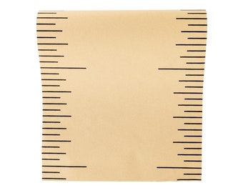 Ruler Paper Table Runner - Back to School Party, First Day of School, Last Day of School, 100 Days of School, Kindergarten Graduation Party