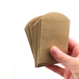 50 mini sacchetti di carta Kraft - bomboniere fai da te, decorazioni fai da te per feste, sacchetti per semi, sacchetti per bomboniere semplici, sacchetti per bomboniere Kraft, bomboniere di compleanno, sacchetti per posate