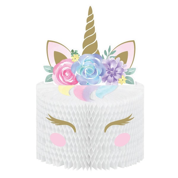Unicorn Party Centerpiece - Unicorn Birthday Decorations, Unicorn Party Decorations, Unicorn Centerpiece, Party Supplies, Party Decor
