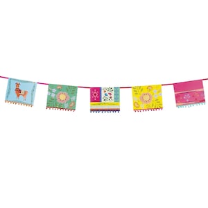 Llama Banner - Boho Party Decor, Llama Party Supplies, Llama Birthday, Llama Baby Shower, Llama Party Decor, Alpaca Party, Llama Decorations