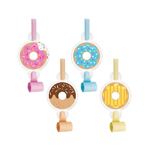 Donut Party Favors - Blowouts, Party Favors for Donut Birthday, Donut Party, Donut Baby Shower, Sprinkles Birthday, Sprinkles Party