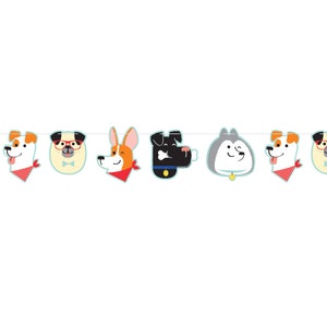 Puppy Banner - Dog Party Decorations, Puppy Party Decorations, Dog Banner, Dog Garland, Dog Party Garland, Dog Baby Shower, Dog Party Decor