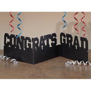 Centro de mesa de graduación de 29 pulgadas, decoración de graduación, centro de mesa, decoración de graduación, suministros para fiestas, promoción de 2025, escuela secundaria, universidad