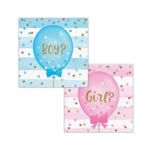PTECDROTS 2 Tovaglie Per Rivelare Il Genere, Decorazioni Per La Tavola Rosa E Blu, Colori Assortiti, Rettangolari, Per Feste Di Baby Shower, 130 X 214 Cm - 7