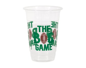 Football Party Cups, Plastic Cups, Football Birthday Decorations, Sports Party Decorations, Sports Birthday, Birthday Cups, Disposable Cups