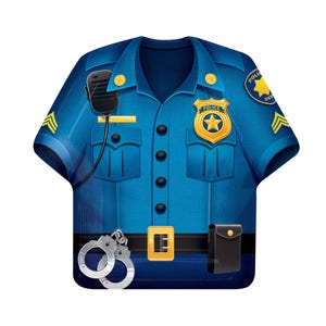 Polizei Teller - Polizei Geburtstagsparty - Sheriff Geburtstag - Polizei Ruhestandsfeier - Detektivparty - Spionageparty - Geheimagent Geburtstag