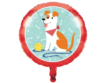 Dog Balloon - Puppy Balloon, Dog Party, Dog Birthday, Puppy Party, Puppy Birthday, Birthday Balloon, Birthday Decorations, Party Decorations