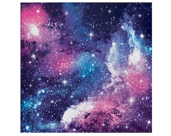 Galaxy Party Napkins - Space Baby Shower, Galaxy Party Supplies, Space Birthday Napkins, Space Party Decorations, Outer Space, Planet Party