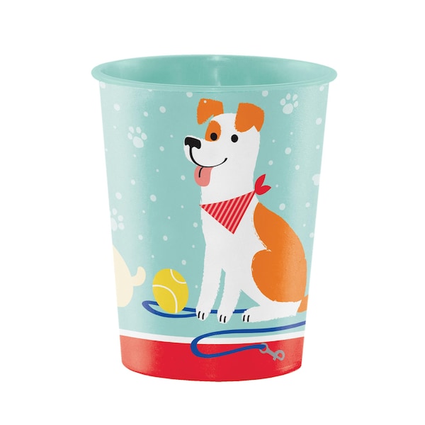 Reusable Dog Cup - Dog Birthday Party, Dog Party, Dog Favors, Dog Party Favors, Party Favor Cup, Birthday Favors, Puppy Party, Plastic Cups
