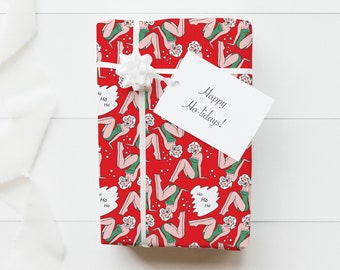 Itdstore-Kartos-4 Feuilles Xxl Papier Cadeau De Noël Motifs Assortis