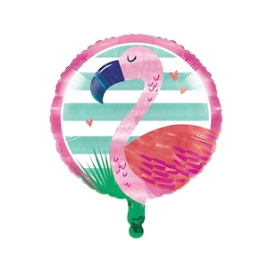 Flamingo Balloon - Flamingo Party, Flamingo Birthday, Flamingo Party Decor, Tropical Party, Girl Birthday, Party Balloon