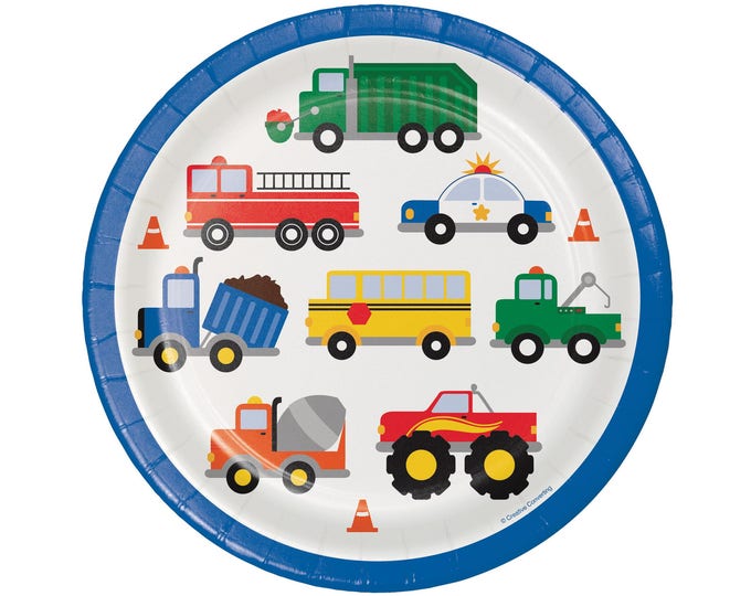 Black and White Buffalo Check Plates, Fall Party Plates, Buffalo Plaid