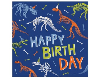 Dinosaur Napkins - Dinosaur Birthday Napkins, Party Napkins, Dinosaur Birthday, Dinosaur Party Supplies, Dinosaur Birthday Decorations