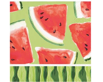 Individuell Bedruckte Pappbecher Sommer Wassermelone 200ml 8oz 50 Stk