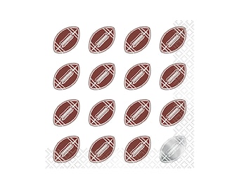 Servilletas de fútbol, servilletas para fiestas, servilletas de papel, decoraciones de cumpleaños de fútbol, fiesta de fútbol, cumpleaños deportivo, decoraciones para fiestas deportivas