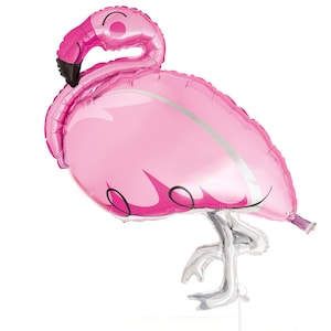 Flamingo Party Balloon - Tropical Party Decorations, Luau Birthday Supplies, Summer Birthday Decorations, Party Supplies, Balloon Decoration