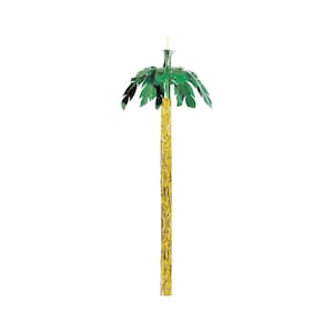 8&#39; Palm Tree Hanging Decoration - Tropical Party Supplies, Hawaiian Birthday Decorations, Luau Baby Shower, Tropical Birthday Supplies