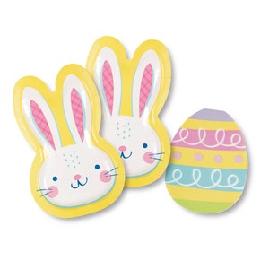 Ostern Papierteller, Ostern Servietten, Hasen Teller, Ostern Tisch Dekor, Ostern Geschirr, Ostern Party, Kinder Ostern