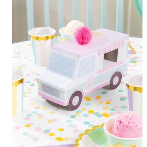 Ice Cream Party Centerpiece Ice Cream Birthday Centerpiece, Ice Cream Party Decor, Ice Cream Party Decorations, Ice Cream Party Supplies image 1