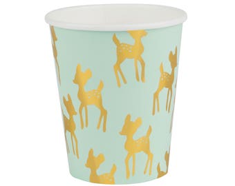 Shruti Design Deer Stag & Fawn Country Animals Boxed Gift Mug 