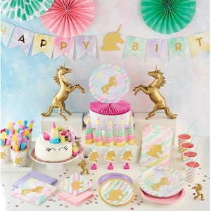 Unicorn Banner - Unicorn Birthday Decorations, Unicorn Party Decorations, Unicorn Party Banner, Unicorn Birthday Banner, Unicorn Garland
