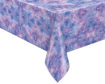 Galaxy Party Tablecloth - Space Birthday Supplies, Cosmic Party Supplies, Space Party Tablecloth, Zodiac Party, Celestial Party Decorations