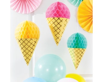 Ice Cream Party Decorations - Ice Cream Birthday Decorations, Donut Party Decor, Donut Birthday, First Birthday Party, Sprinkle Baby Shower