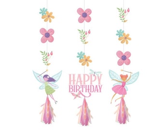 Fairy Party Decorations - Forest Fairy Party, Woodland Fairy Party, Fairy Birthday Decorations, Fairy Party Supplies, Birthday Supplies