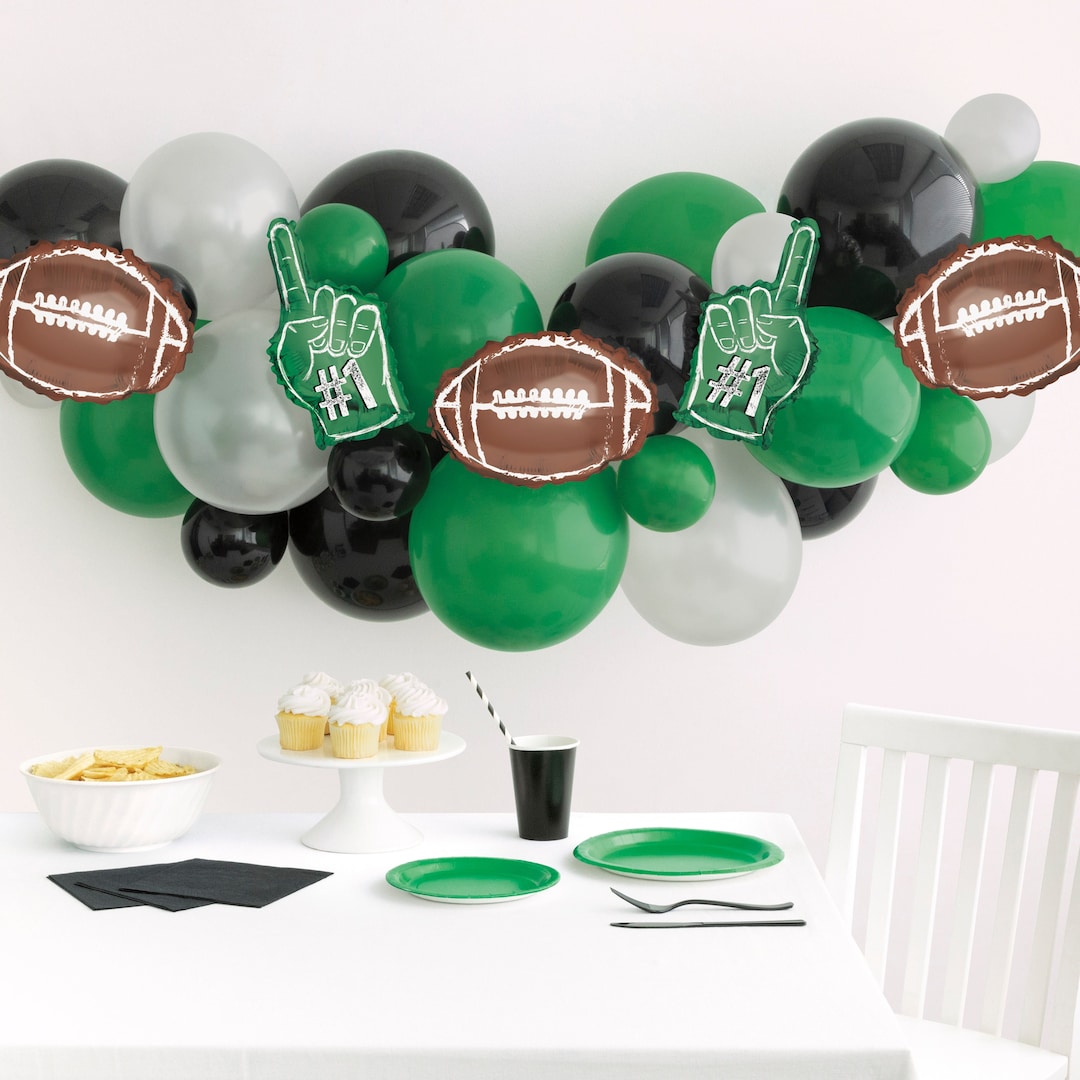 Football Balloon Arch Game Day Party Balloons, Sports Birthday Balloon