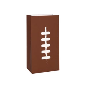 Football Favor Bags 10ct - Gameday Party Decorations, Football Birthday Supplies, Tailgate Party Decor, Sport Party Favors, Sports Birthday