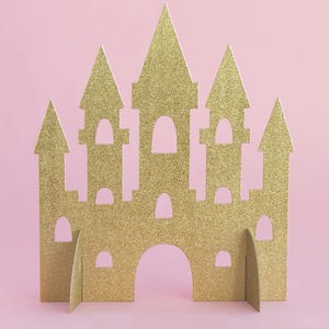 Princess Party Castle Centerpiece - Birthday Party Decorations, Royal Princess Birthday, Fairytale Party, Baby Shower, Table Decorations