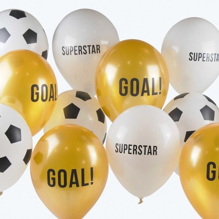 Soccer Party Balloons Soccer Party Decorations Soccer Party Etsy