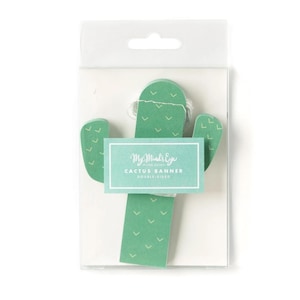 Banderole de fête verte cactus - Articles de fête, Tacos Fiesta Bar, décorations de fête Cinco De Mayo, décoration de fête sud-ouest, baby shower
