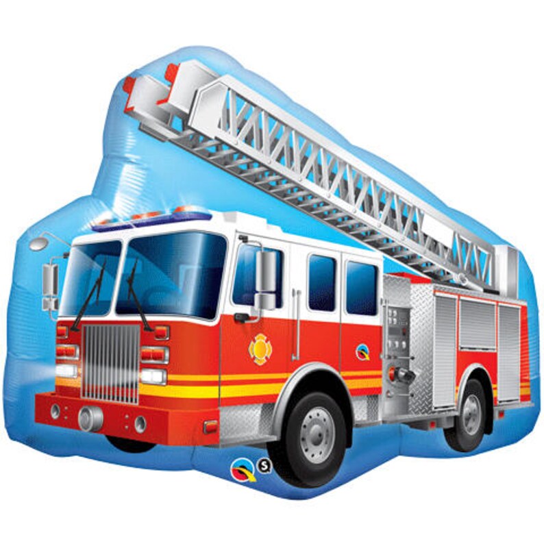 36 Ballon De Camion De Pompiers Anniversaire De Camion Etsy 36 Ballon De Camion De Pompiers Anniversaire De Camion Etsy