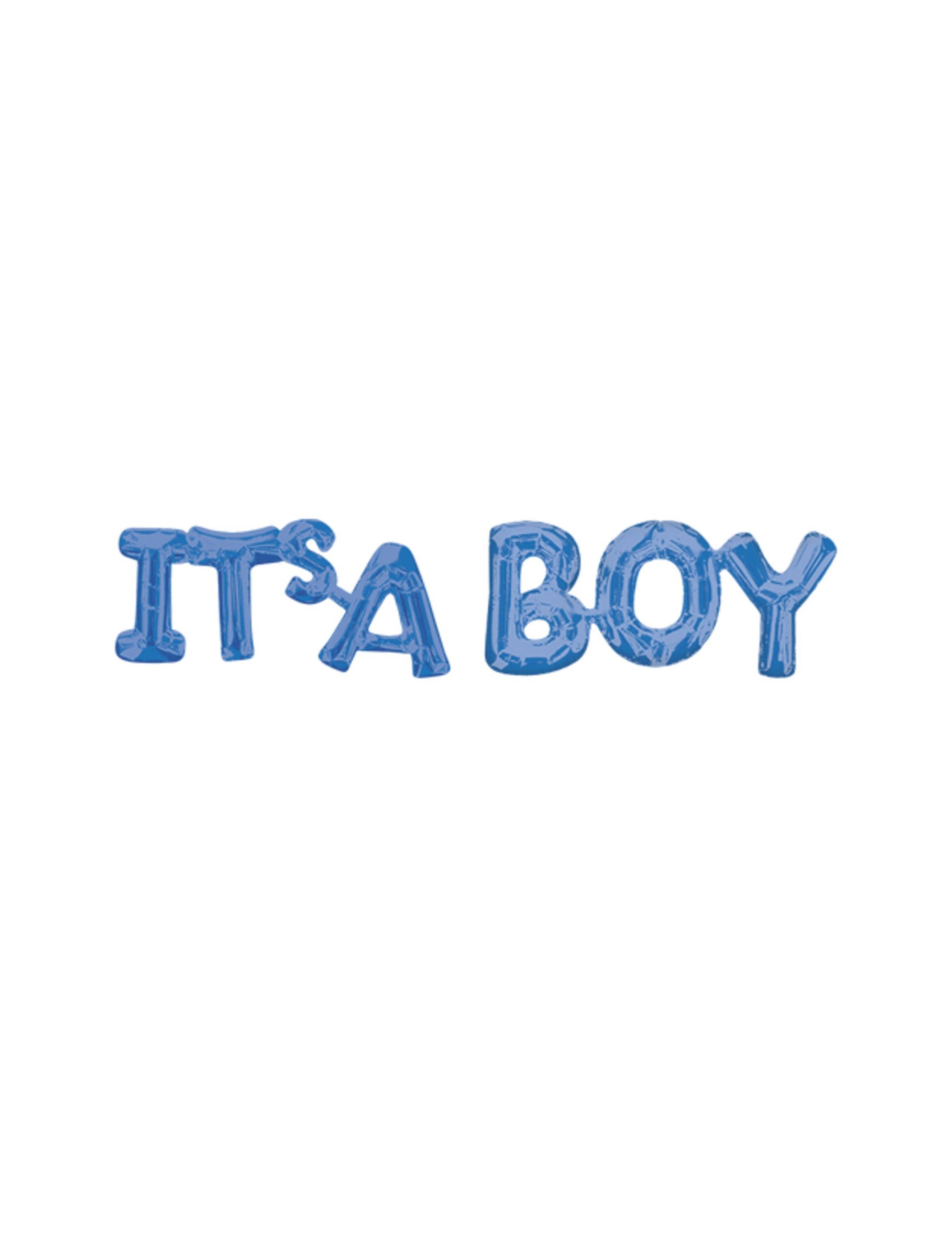 Its a sale boy balloon banner