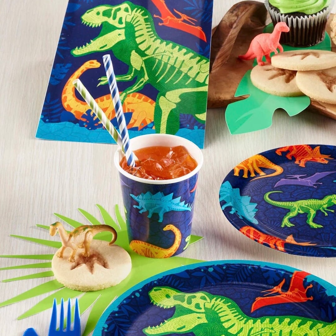 Dinosaur Party Cups Dinosaur Birthday Decorations, Dinosaur Party Decor