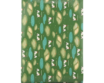 Golf Party Table Runner - Hole In One Birthday, Golf Retirement Party, Country Club Birthday, Golfer Baby Shower, Golfing Party Supplies