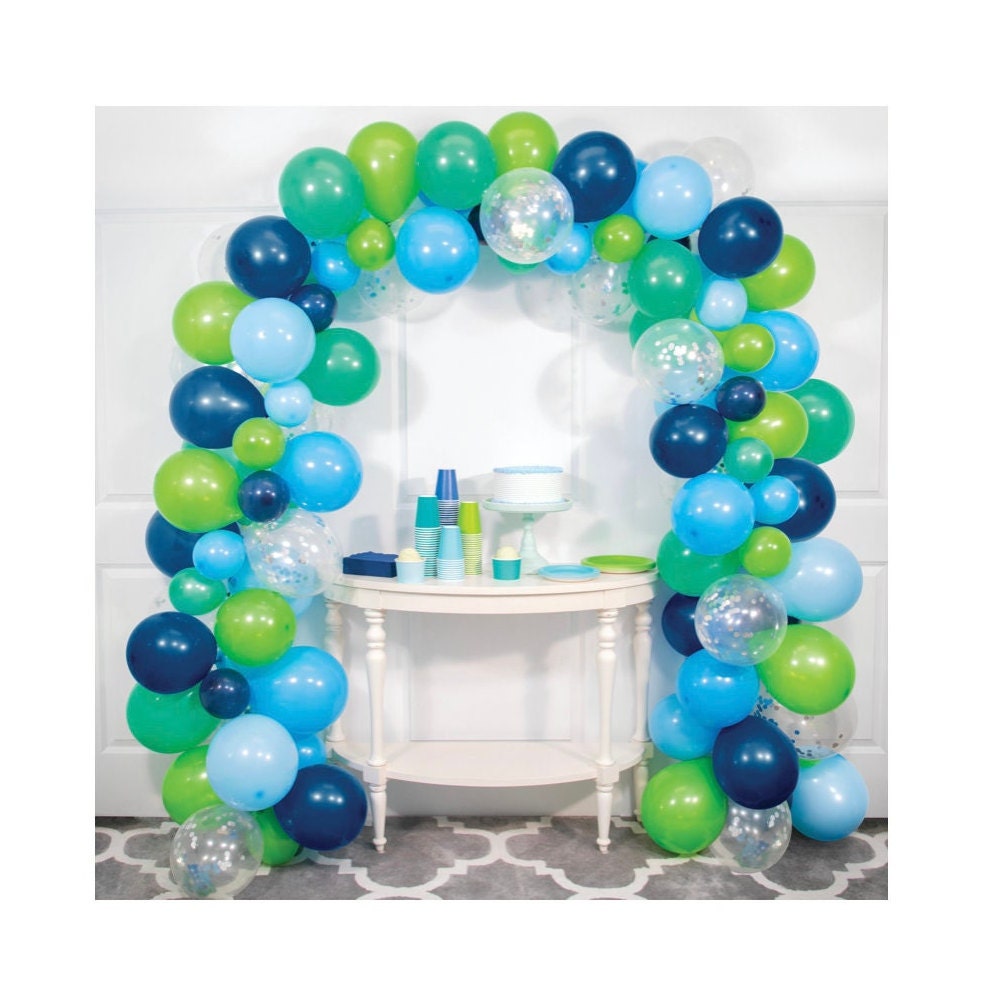 Green Blue Balloon Decorations Balloon Arch Kit Dinosaur Balloon Decorations Boy Birthday Supplies Shower Balloons Party